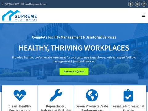 Janitorial website Design